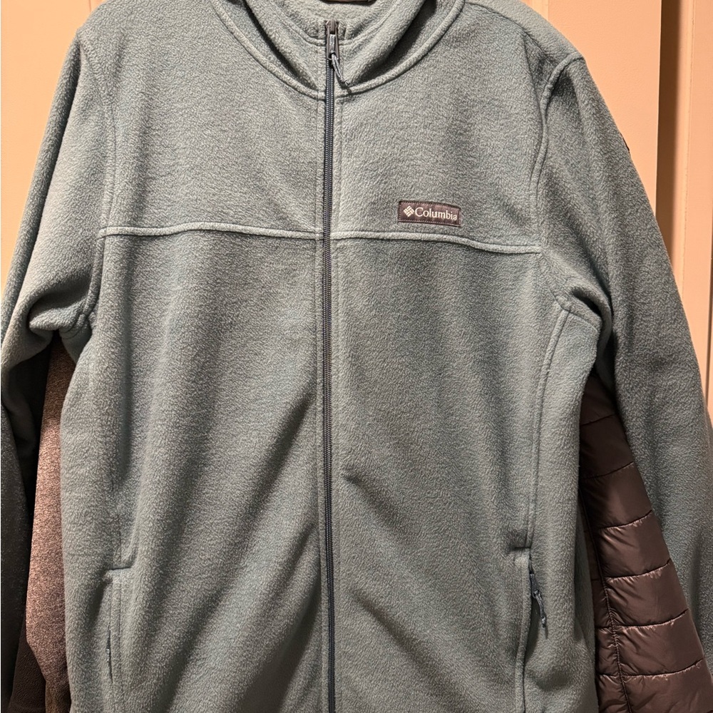 Columbia Teal Fleece Jacket